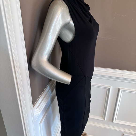 Haute Hippie Modal Little Black Dress Sz 8 - Picture 4 of 5
